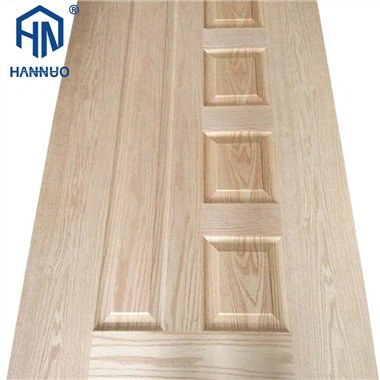 Liab Oak Veneer HDF Moulded Qhov Rooj Daim tawv nqaij